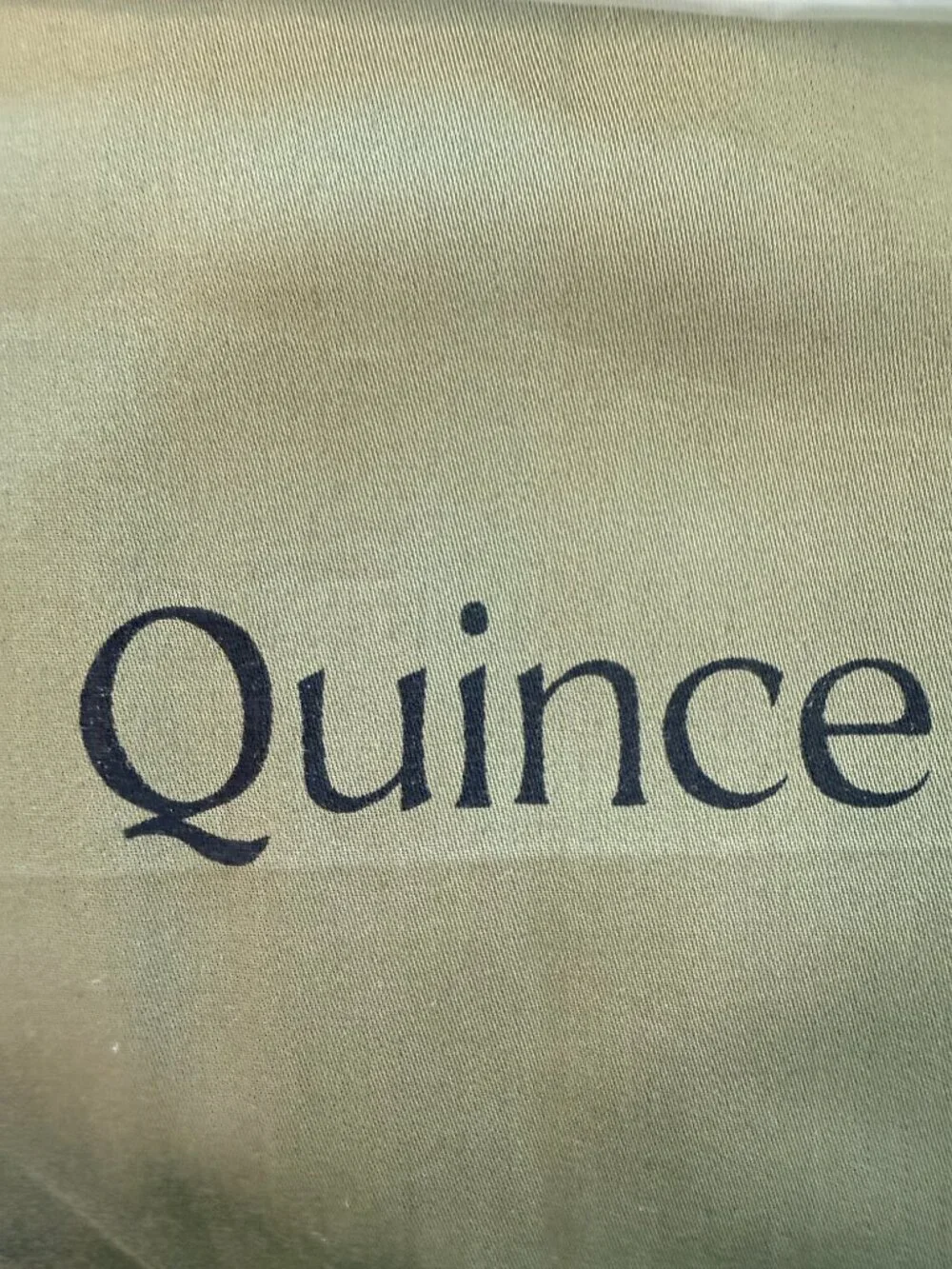 NWT Quince Bamboo Duvet Cover Set – King/Cal King – Olive – 2 Shams – Includes D